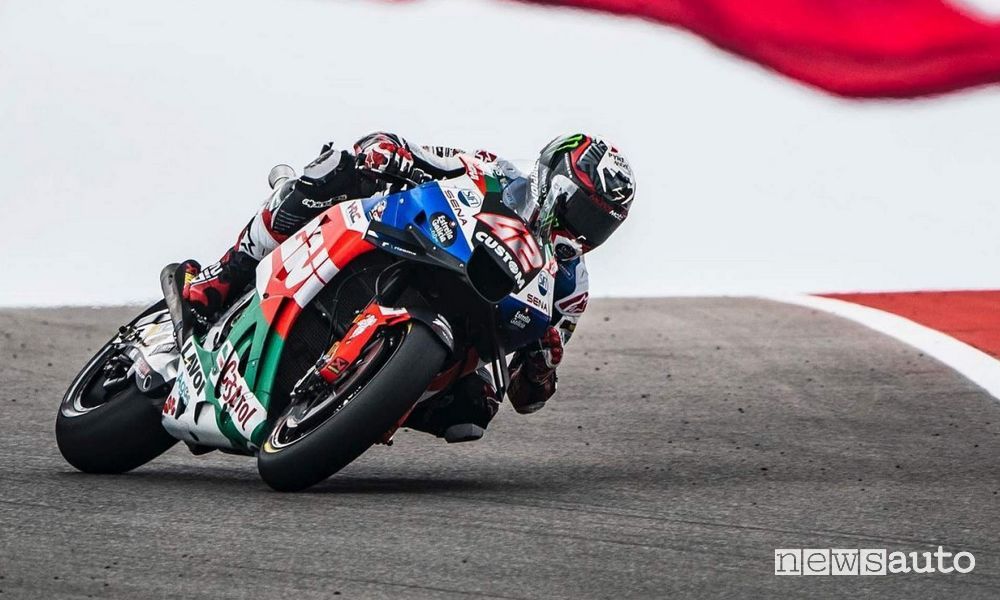 Alex Rins ha vinto su Honda il GP delle Americhe 2023 di MotoGP