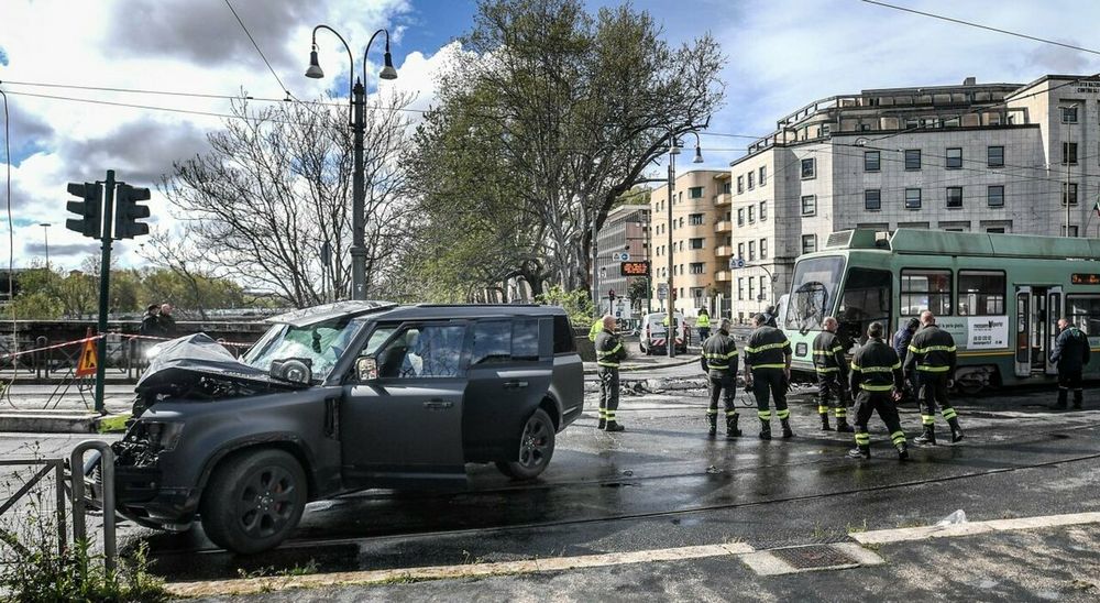 Semaforo di Ponte Matteotti dell'incidente di Immobile