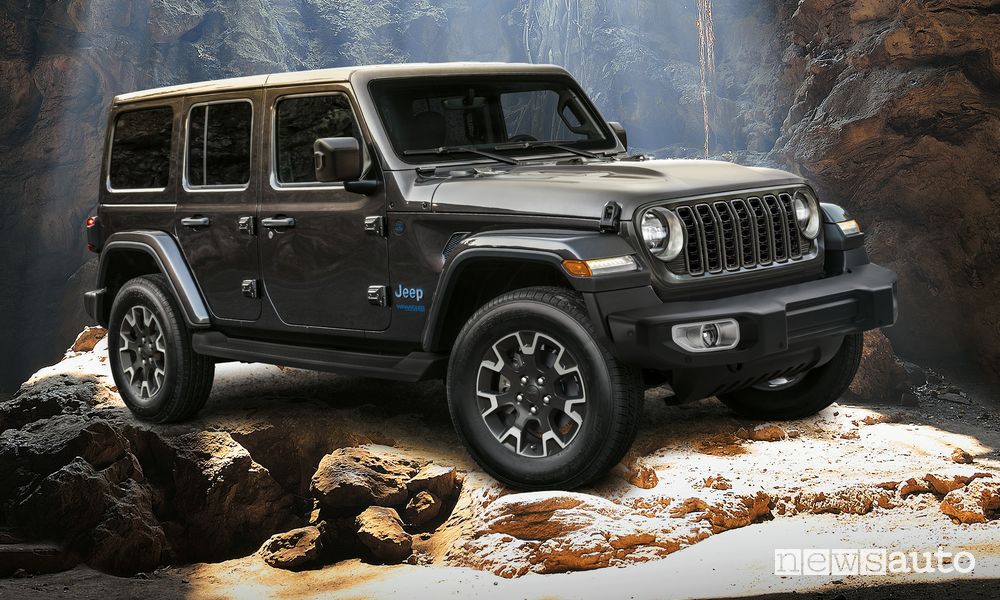 Jeep Wrangler 2024, motori, interni e prezzo
