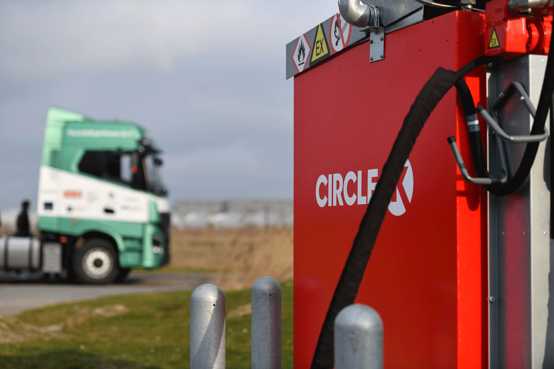 Il metanolo è un biocarburante utilizzato anche nei mezzi pesanti nel settore trasporti.