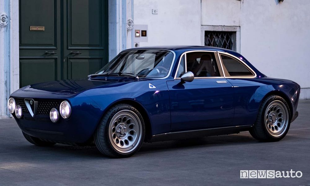 Alfa Romeo Giulia Totem GT Electric anteriore 3/4
