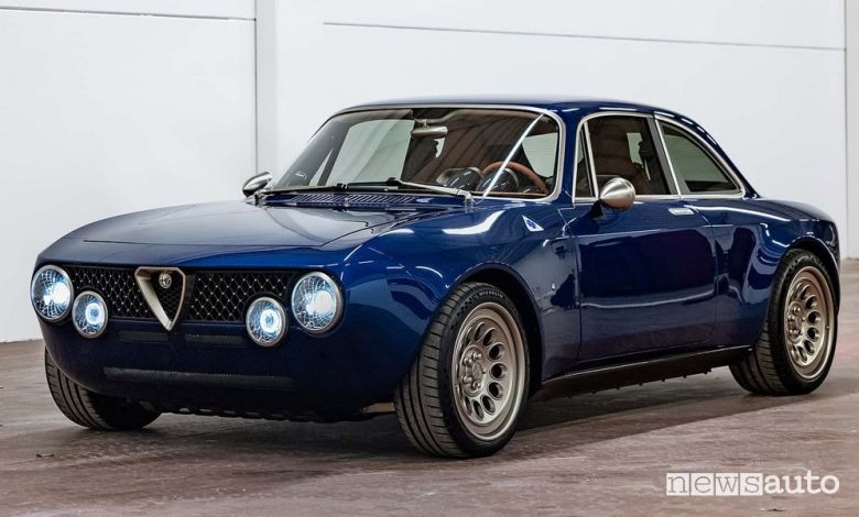 Alfa Romeo Giulia Totem GT Electric anteriore 3/4
