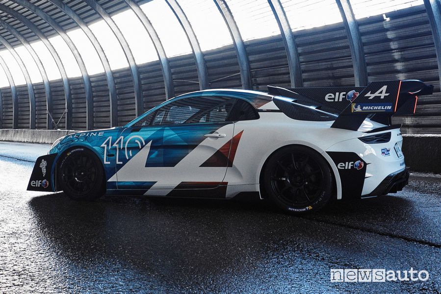 Alpine A110 Pikes Peak laterale