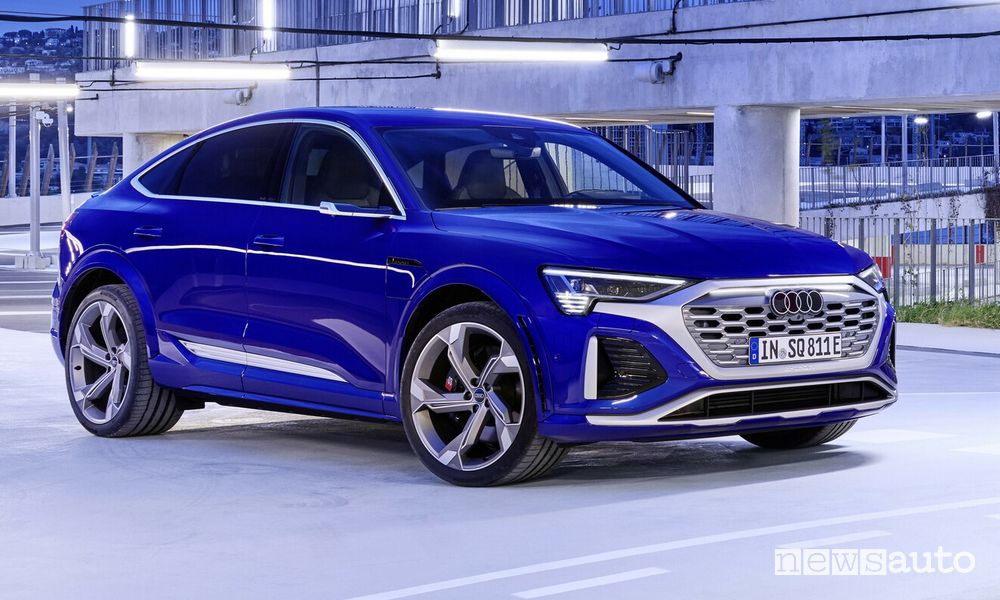 Audi SQ8 Sportback e-tron anteriore 3/4