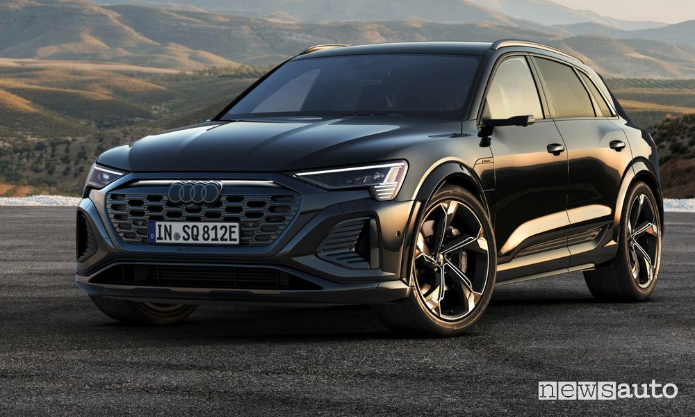 Audi SQ8 e-tron anteriore 3/4