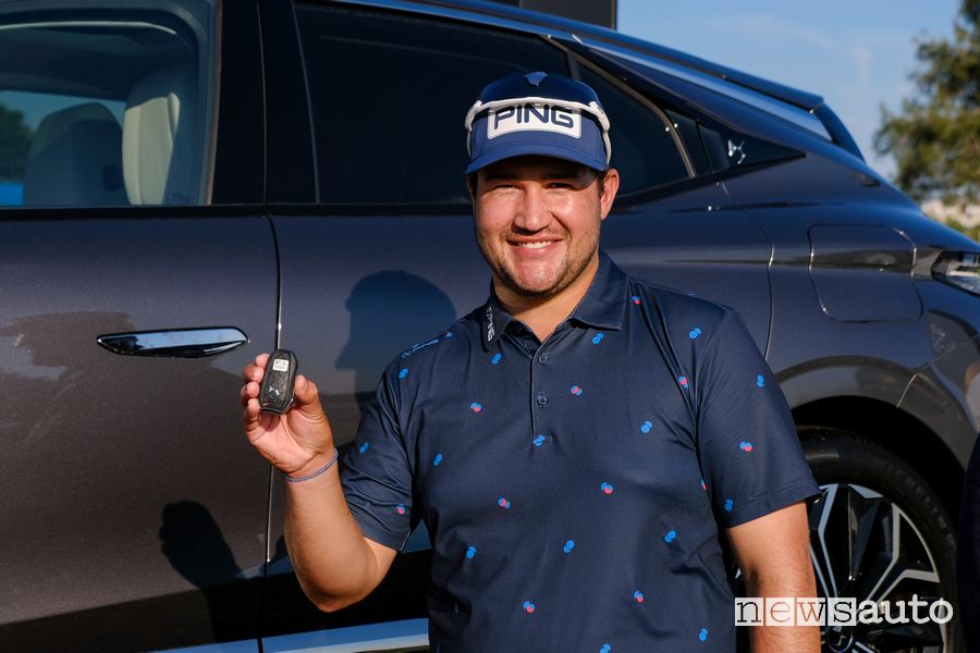 Thriston Lawrence ha realizzato il tiro Hole in One all'80° Open d'Italia 2023