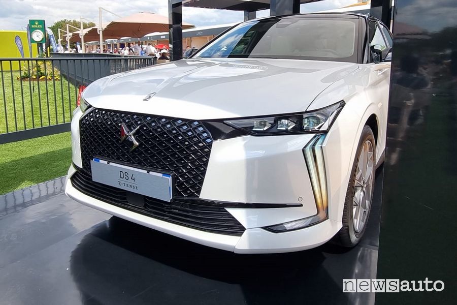 DS 4 E-Tense all'Open d'Italia 2023