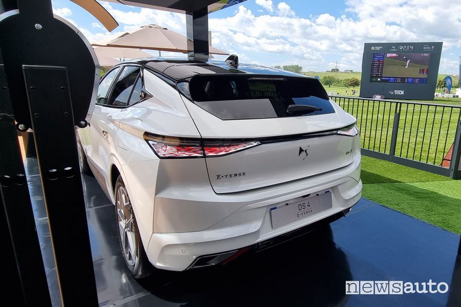 DS 4 E-Tense all'Open d'Italia 2023