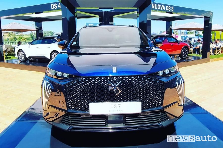 DS 7 E-Tense all'Open d'Italia 2023