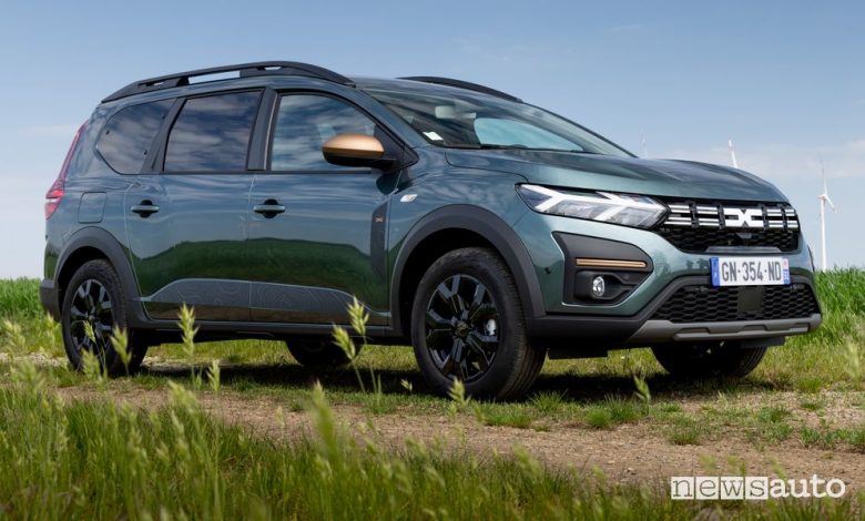 Dacia Jogger Extreme anteriore 3/4