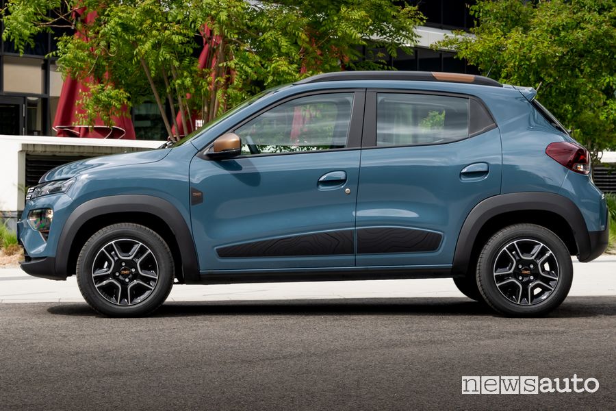 Dacia Spring Extreme laterale