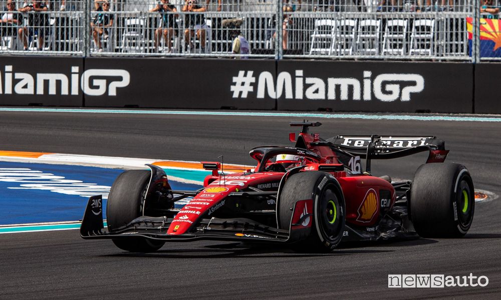 Gp di Miami F1 2023 Ferrari Charles Leclerc