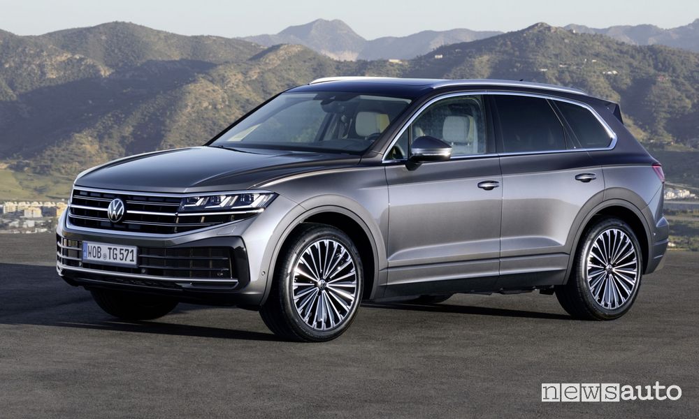 Volkswagen Touareg Elegance anteriore 3/4