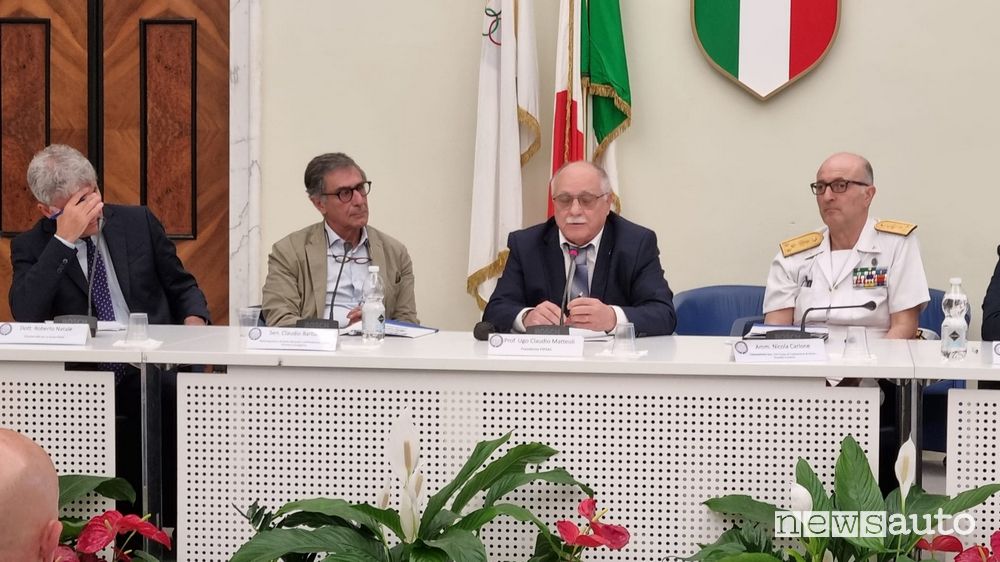 Presentazione al CONI operazione Pulifondali & Pulispiagge
