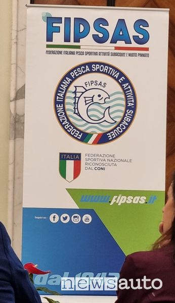 Presentazione al CONI operazione Pulifondali & Pulispiagge