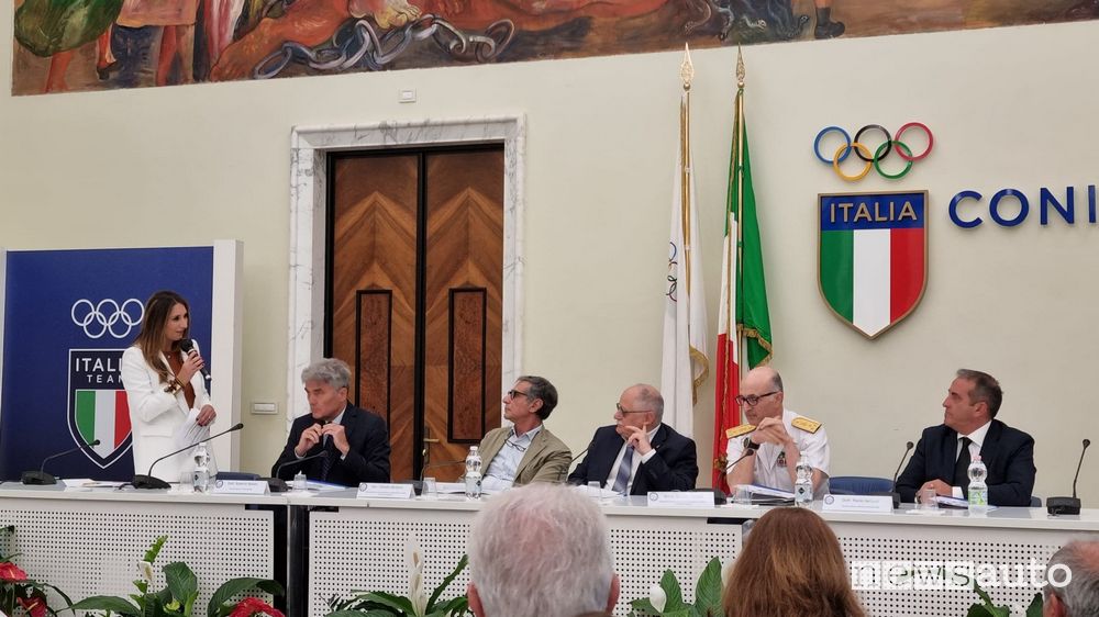 Presentazione al CONI operazione Pulifondali & Pulispiagge