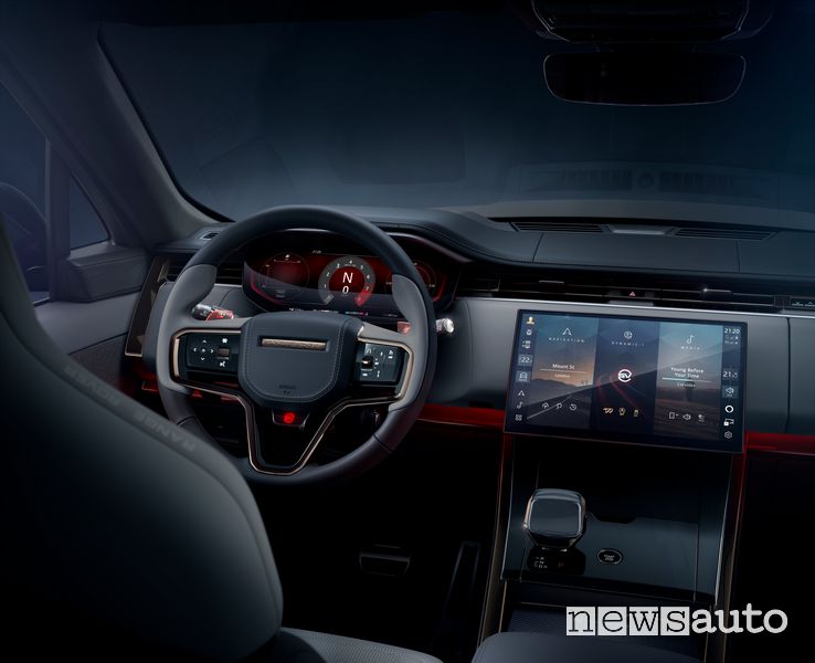 Range Rover Sport SV plancia abitacolo