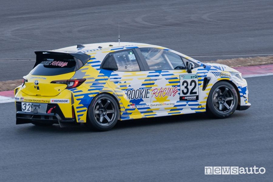 Toyota Corolla auto da corsa ad idrogeno