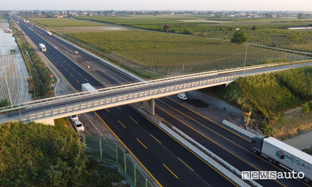 Riapertura autostrada in Emilia Romagna dopo l'alluvione