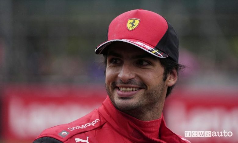 Carlos Sainz Jr., il pilota Ferrari F1
