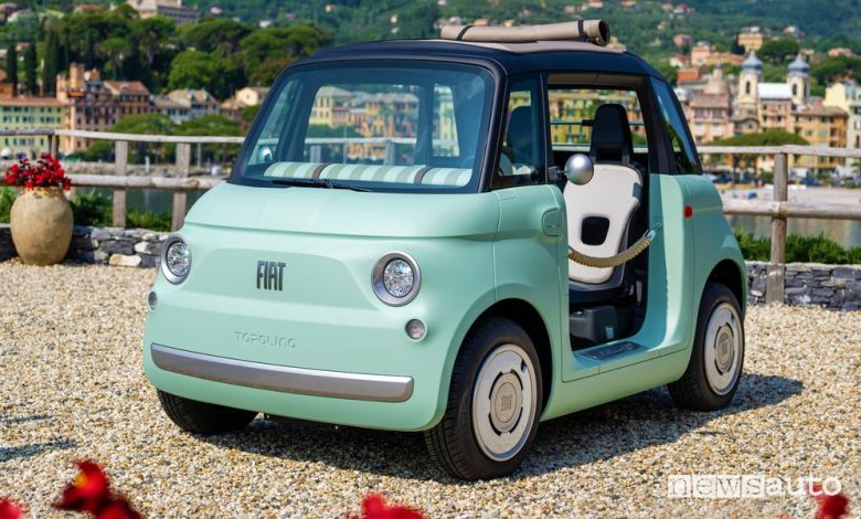 Nuova Fiat Topolino elettrica, anticipazioni