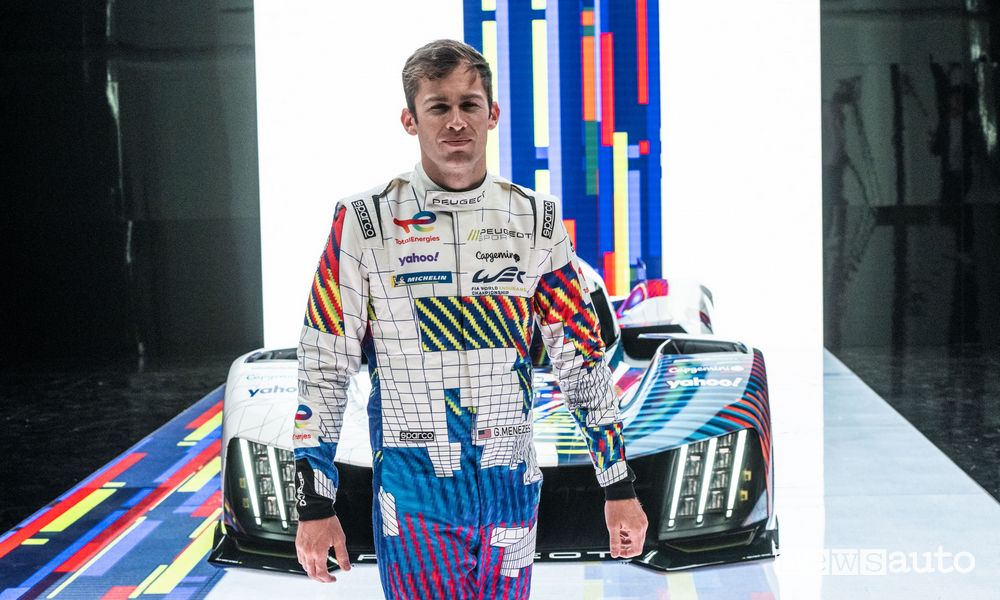 Gustavo Menezes, pilota del Team Peugeot TotalEnergies
