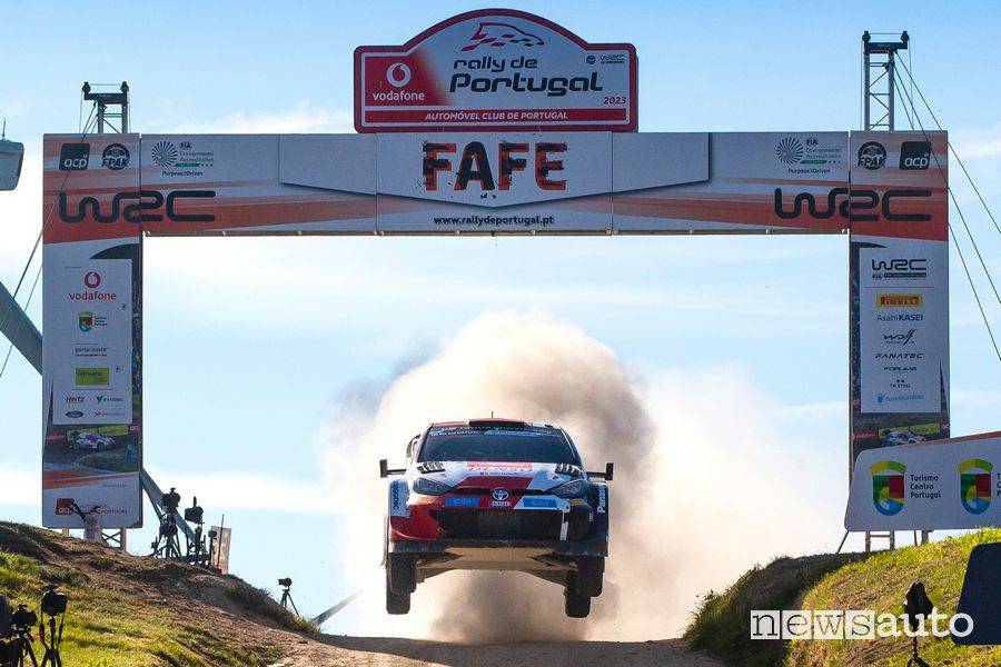 WRC Rally del Portogallo 2023 Toyota Kalle Rovanperä