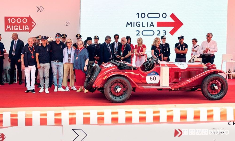 Mille Miglia 2023, risultati, classifica finale