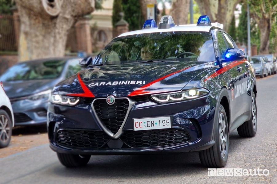 Alfa Romeo Tonale dei Carabinieri