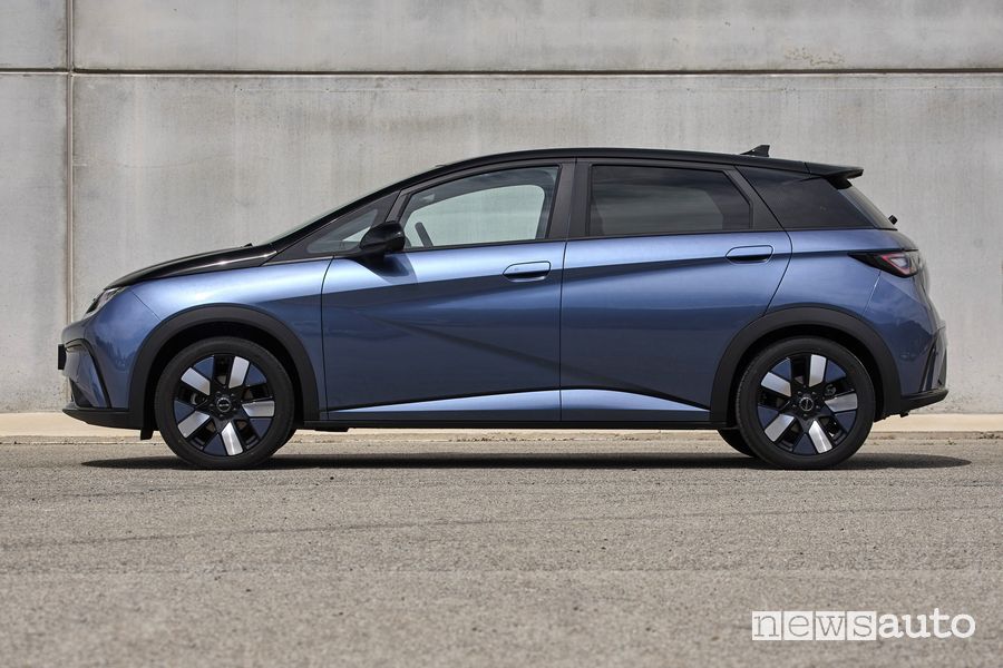 BYD Dolphin laterale