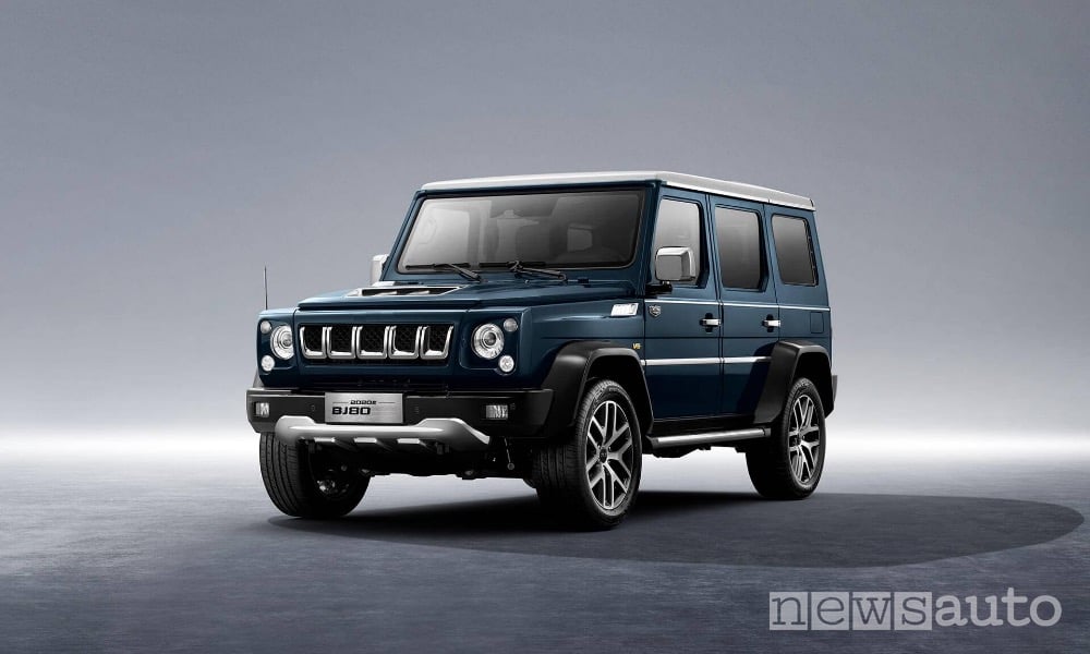 Fuoristrada clonato, il Mercedes Classe G è venduto come Baic BJ80