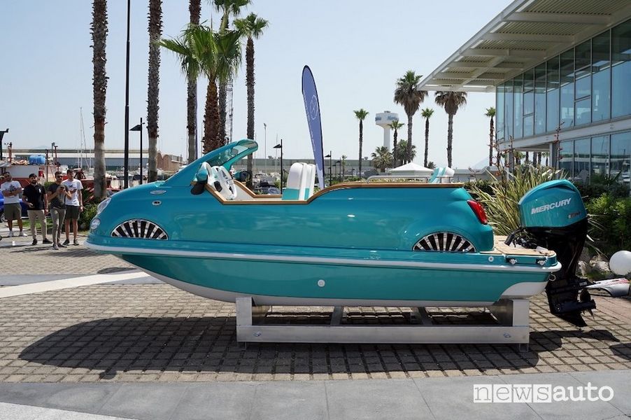 La Fiat 500 del mare