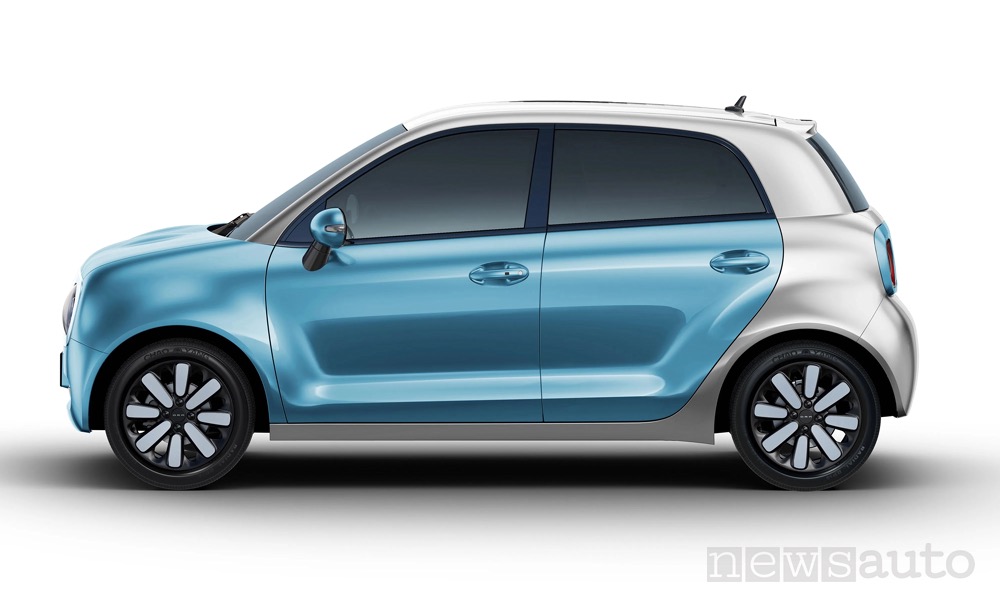 Ora R1 il clone cinese della smart