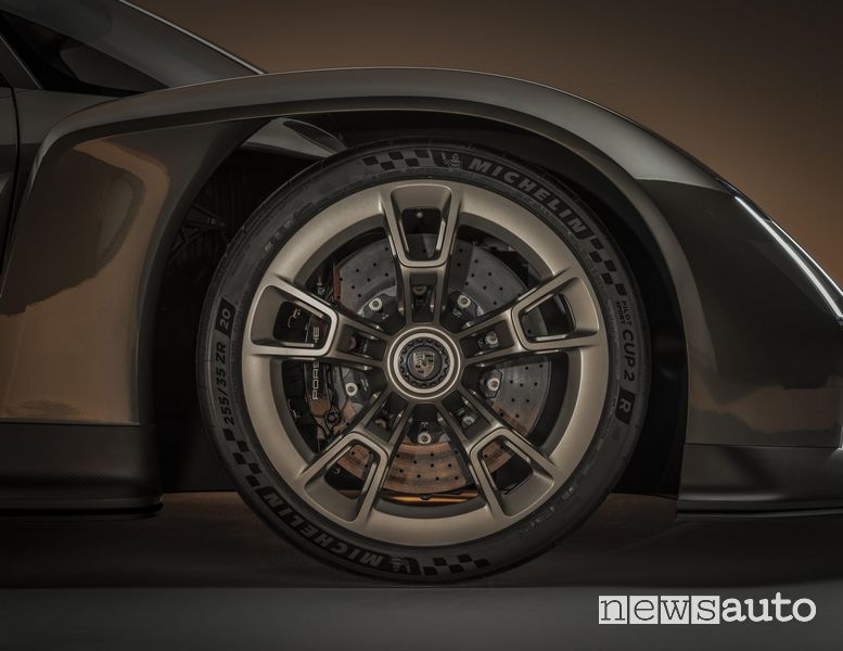 Porsche Mission X cerchi