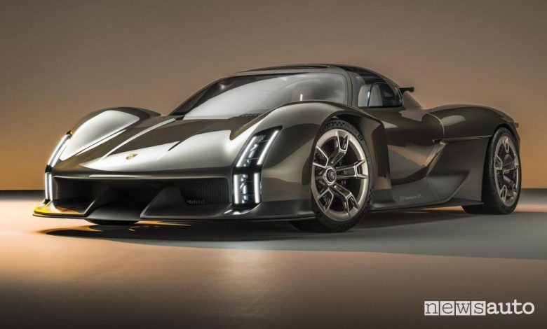 Porsche Mission X anteriore 3/4
