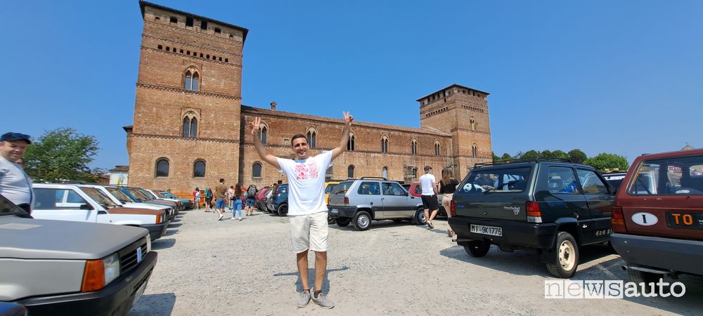 Raduno Panda a Pandino Castello Visconteo