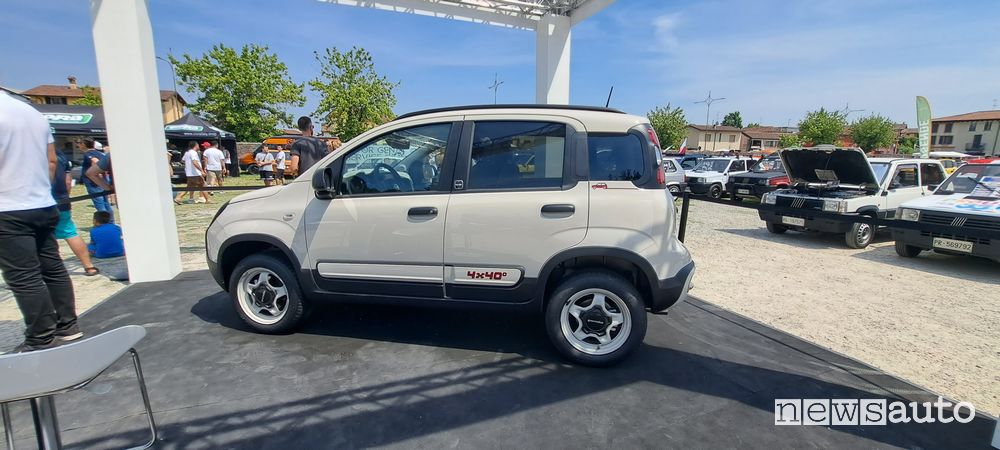 Raduno Panda a Pandino 2023 Panda 4x4 serie speciale 4x40°
