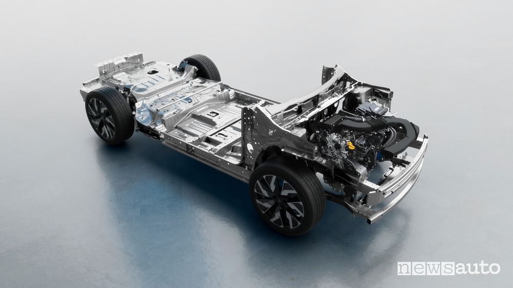 Nuovo Renault Rafale piattaforma CMF-CD