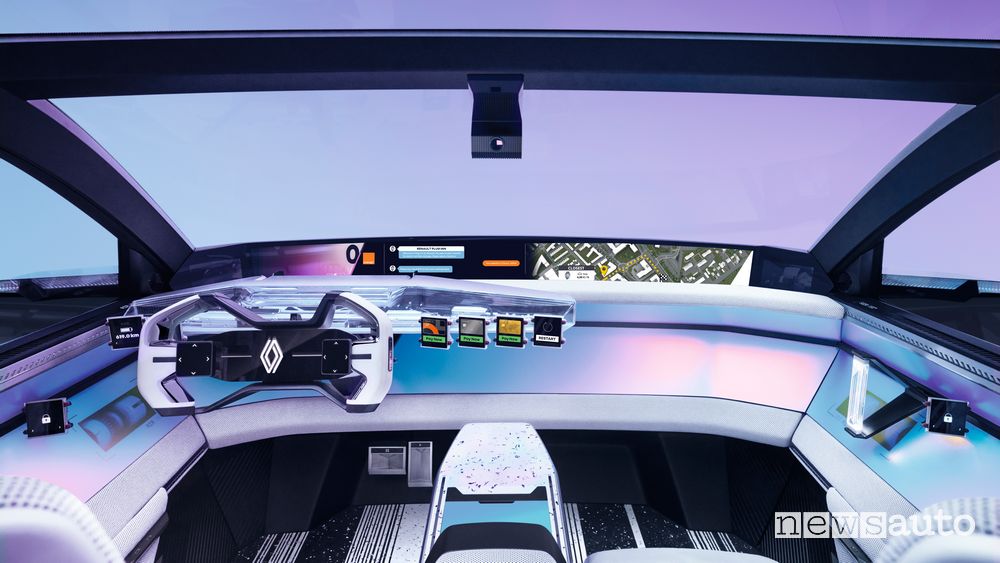 Concept-car Renault H1st vision pagamento in auto