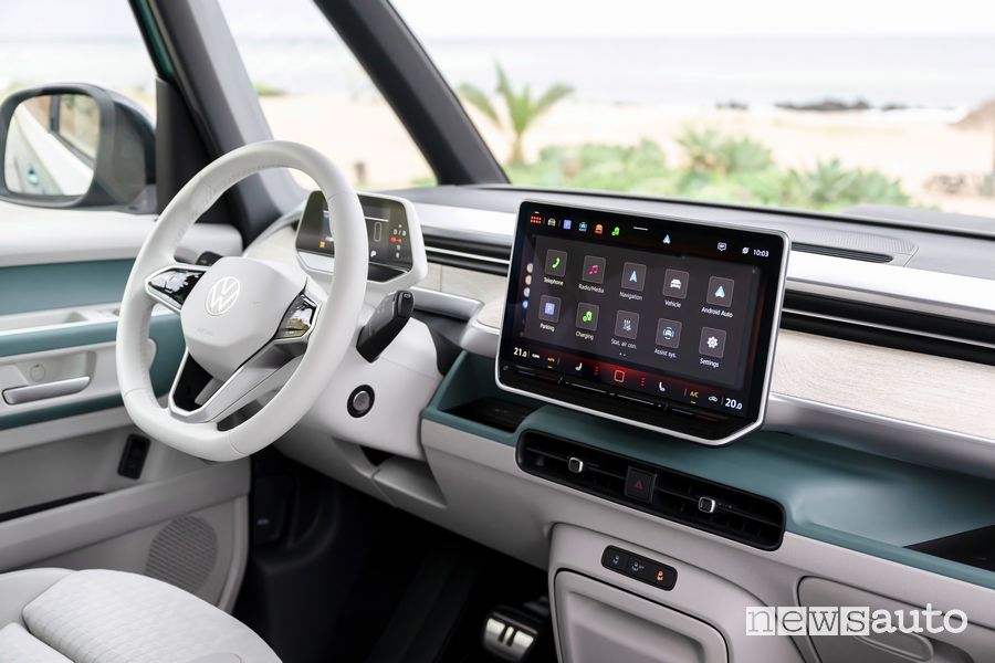 Volkswagen ID. Buzz passo lungo plancia abitacolo