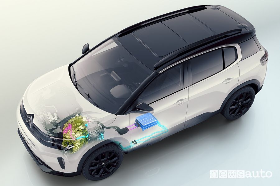Citroën C5 Aircross Hybrid 136 caratteristiche trazione
