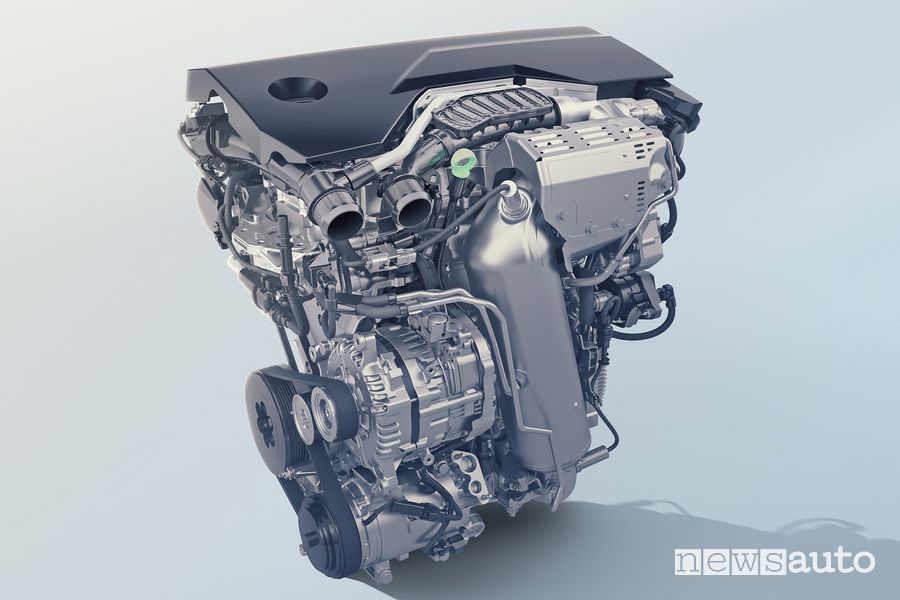 Motore ibrido PureTech MHEV a 48 V dell'Astra Hybrid 136