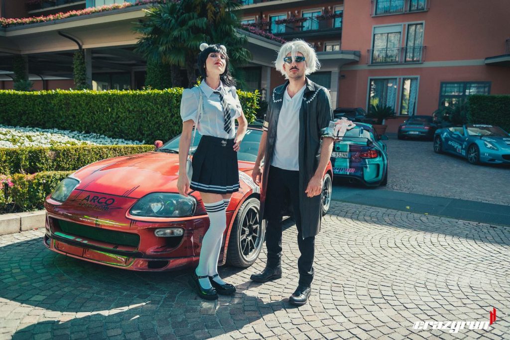 Equipaggio in costume alla Cruzyrun 2023