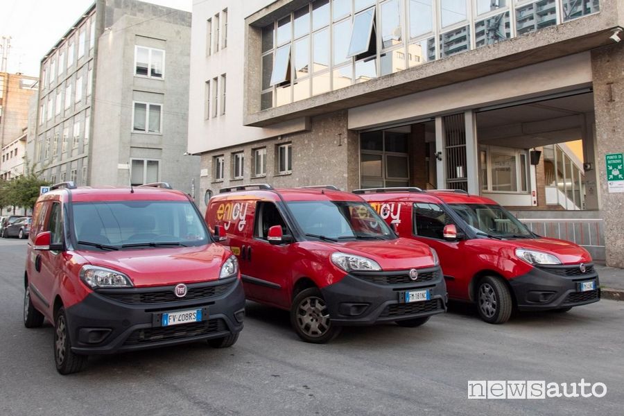 Furgone Fiat Doblò a noleggio con Enjoy