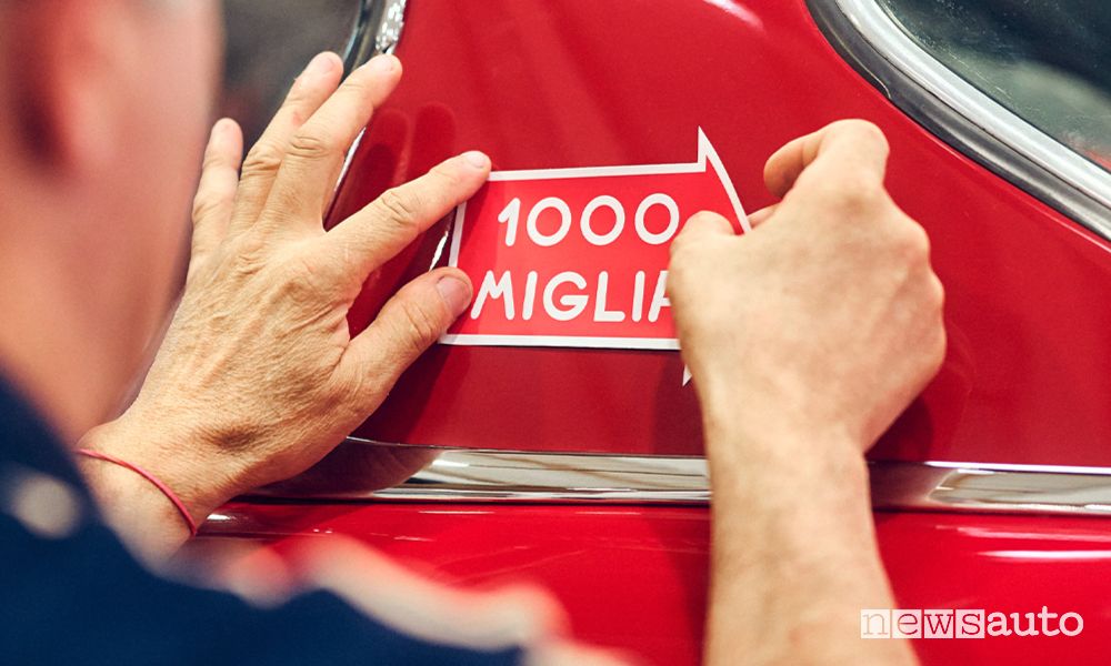 Mille Miglia 2023, arrivo a Roma