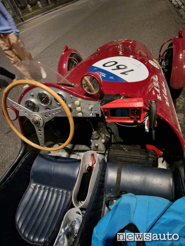 Arrivo mille miglia a Roma Via Veneto