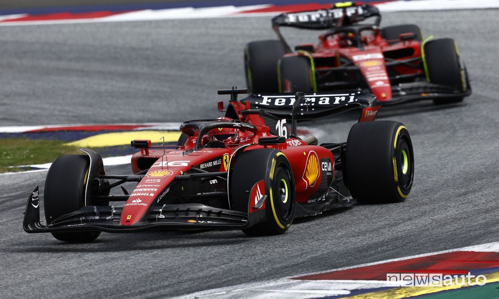 F1 Gp Austria 2023 Ferrari Charles Leclerc