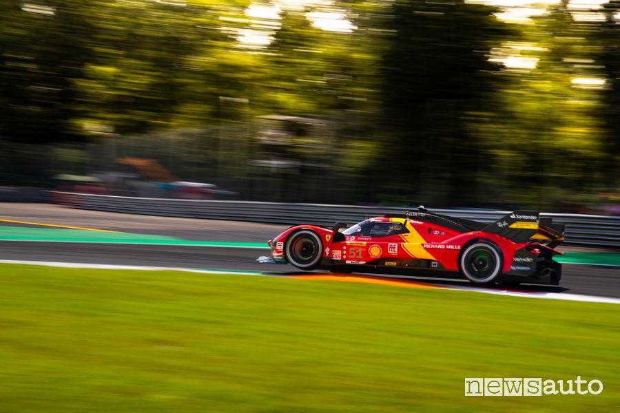 WEC 6 Ore di Monza 2023 Ferrari 499P con Giovinazzi