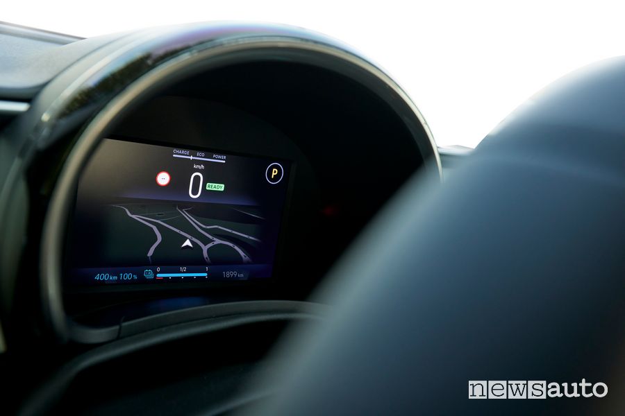 Nuova Fiat 600e La Prima display cruscotto digitale