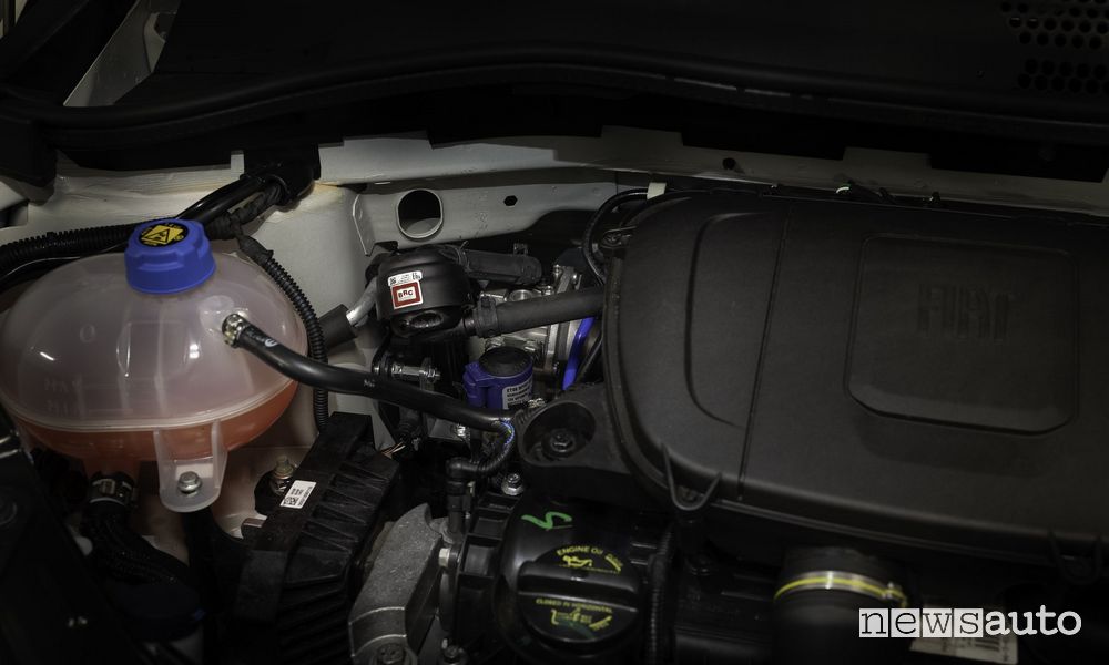 motore FireFly mild-hybrd della Fiat 500 trasformato in GPL